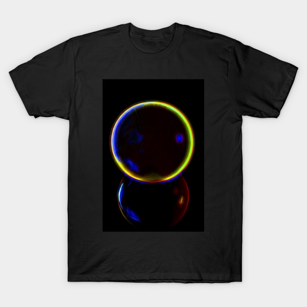 Neon Marble T-Shirt by zglenallen